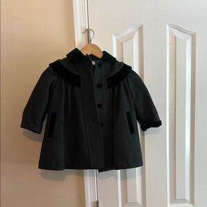 Classic Green Kids Coat